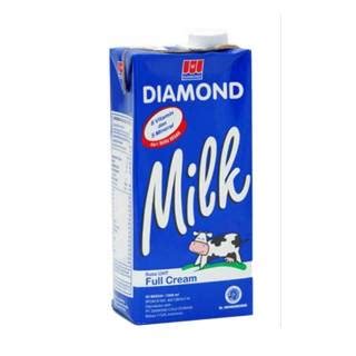 Susu Cair Ultra Milk Full Cream Diamond Susu Cair Indomilk Uht