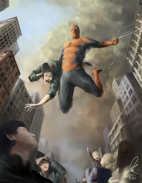 Amazing Fantasy Digital Illustration Open For Commissions R Spiderman