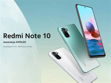 Xiaomi Redmi Note 10 Review Spek Kelebihan Dan Kekurangan