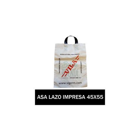 Bolsa Asa De Lazo Personalizada X Fabrica De Bolsas