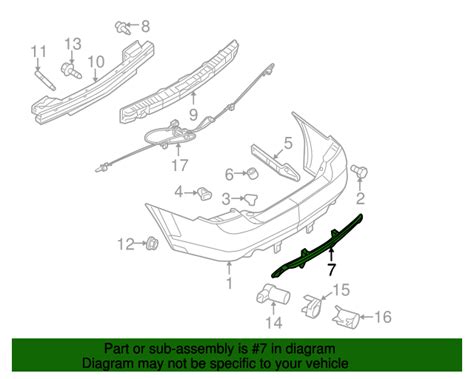 6N7Z 17808 AA Deflector Stone 2006 2011 Mercury Milan Group 1 Auto