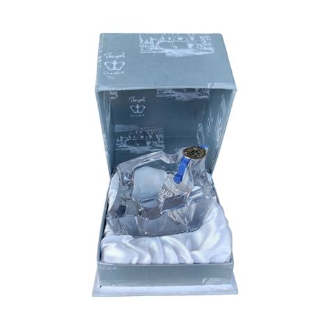 Cendrier Ancien Cristal Bayel Vide Poche Cristal Old Crystal Ashtray