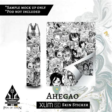 Ahegao Oxva Xlim Se Skin Sticker Sticker Only Device Is Not Included