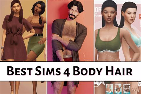 Must Have Sims Body Hair Cc And Mods Updated Sims Body