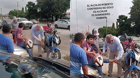 Captan A Alcalde De SPS Sobando A Un Motociclista