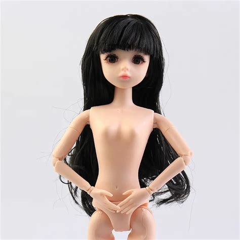 Cm Doll With Moveable Joints Naked Body D Eyes Eyelash Female