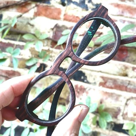 Prescription Wood Glasses Progressive Eyeglasses Wood Ebony - Etsy