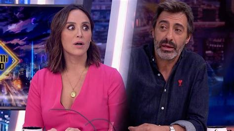 El Tenso Encontronazo De Tamara Falcó Y Juan Del Val En El Hormiguero Hablando De La Infidelidad