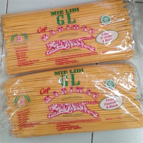 Jual Mie Lidi Gl Cap Harimau Gomak Medan 1kg Kab Tangerang