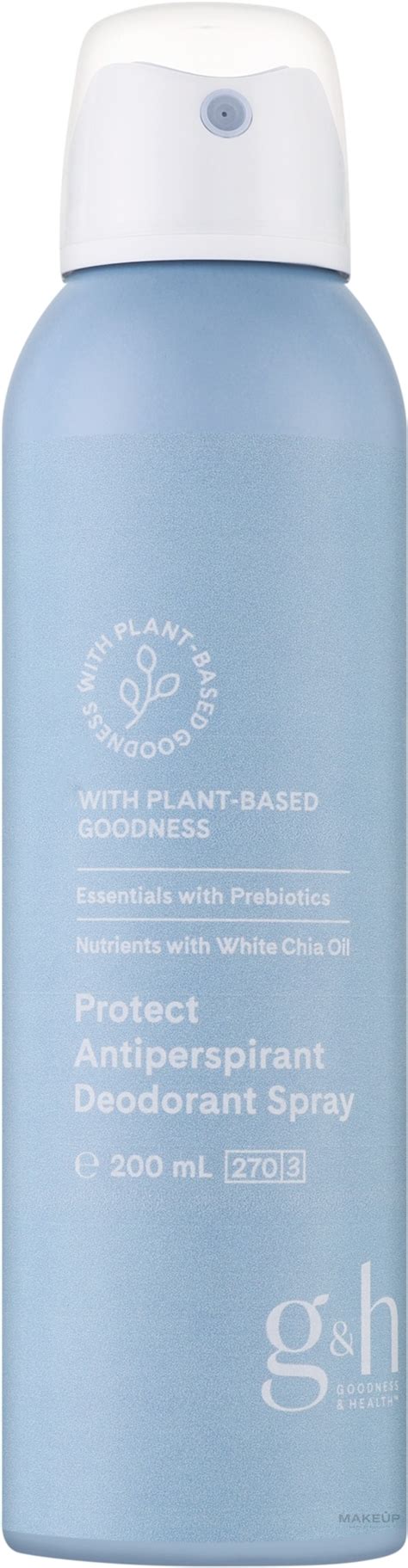 Amway G&H Goodness & Health Protect Antiperspirant Deodorant Spray ...