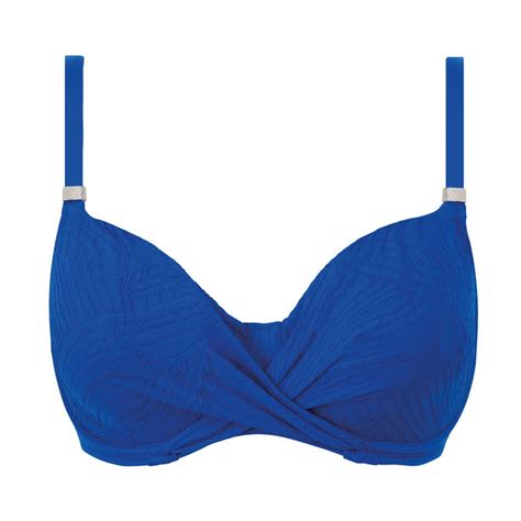 Ottawa Twist Front Full Cup Bikini Top AmpleBosom