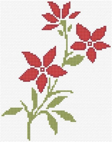 Flowers Cross Stitch Designs In Cross Stitch Tree Cross