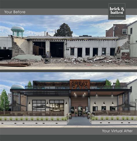 Inspirational Curb Appeal for Commercial Properties | brick&batten in