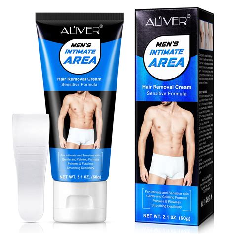 Men Hair Removal Cream For Sensitive Skin 2 1fl Oz Painless Hair