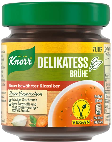 Knorr Delikatess Br He Klar Im Glas