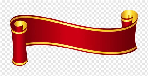 Dia Film Golden Edge Red Ribbon Angle Ribbon Golden Frame Png PNGWing