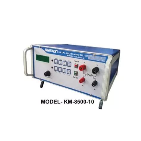 Buy Kusam Meco 10A 4 ½ Digit Digital Micro Ohm Meter KM 8500 10