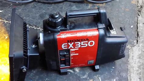 Honda Ex350 2 Stroke Generator Youtube