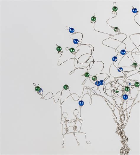 Same Sex Wedding Cake Topper Custom Wire Tree Sculpture With Etsy