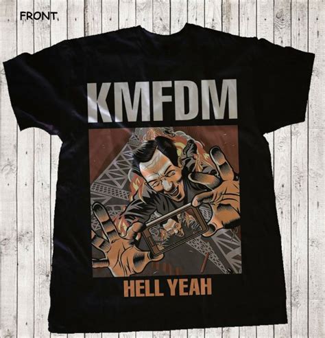 KMFDM - Hell Yeah - German Industrial Rock Band T-Shirt - SquadTee.com