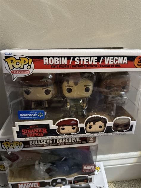 NEW Funko Pop Stranger Things ROBIN STEVE VECNA 3 Pack Walmart