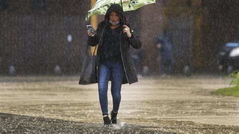 Alerta meteorológica por lluvias y vientos fuertes cuáles son las