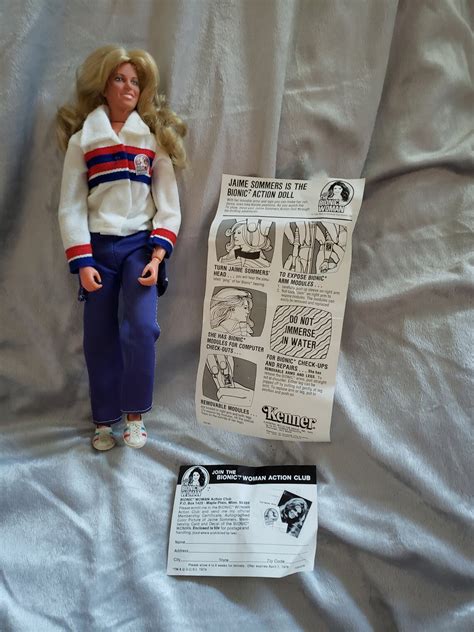 Kenner Six Million Dollar Bionic Woman Jamie Sommers Doll No