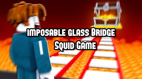 Impossible Glass Bridge Squid Game [noxxplays] Youtube