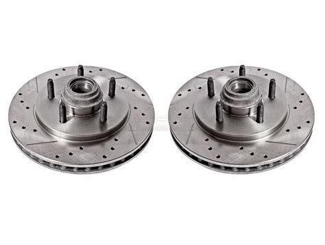 Power Stop Evolution Drilled And Slotted Front Rotors Ar8584xpr Realtruck