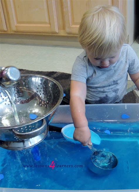 Make It Rain Sensory Bin Mi