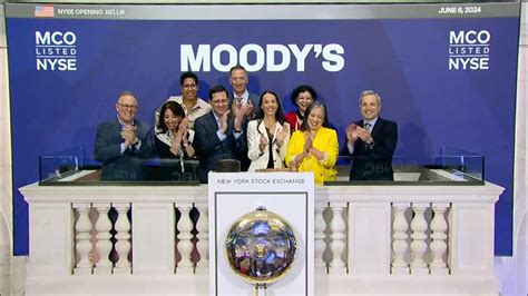 June 6 2024 Moody S Rings The Opening Bell Nyse Mco Youtube