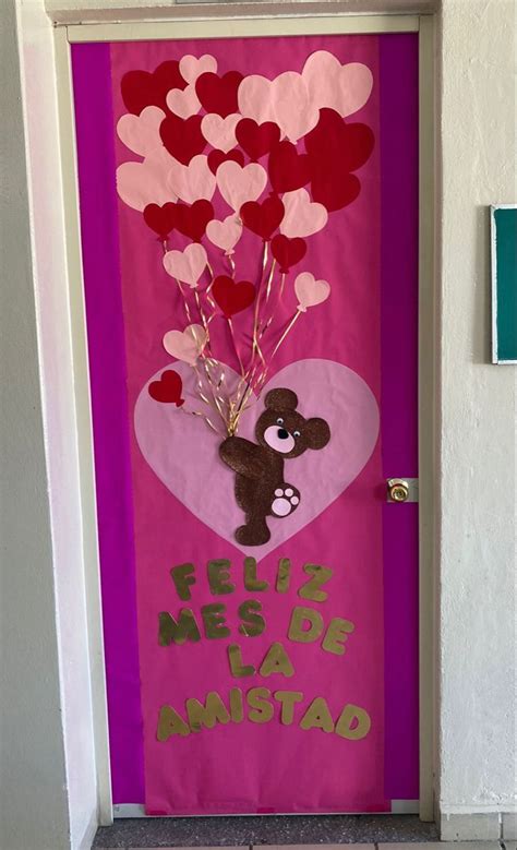 San Valentín ♥️ En 2024 Decoración San Valentín Puertas Manualidades Manualidades Escolares