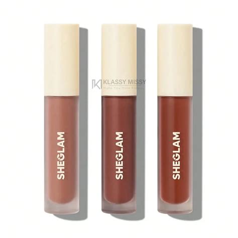 SHEGLAM Matte Allure Mini Liquid Lipstick Set Nude Beach 2