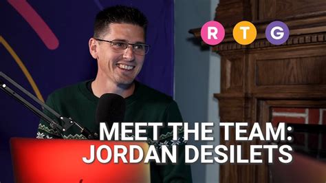 Meet The Team Jordan Desilets Youtube