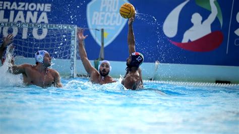 Pallanuoto Il Telimar Cede Ai Campioni Della Pro Recco Nel