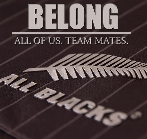 All Blacks Rugby Belong” Poster Created By Gordon Tunstall Using Adobe