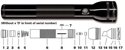 Maglite Ml125 Led Rechargeable Flashlight Schematic Diagram Maglite