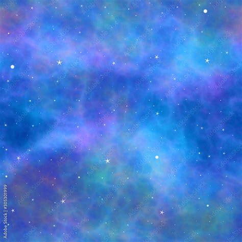 Light Blue Space Wallpaper