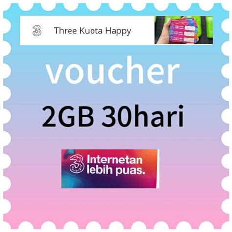 Jual Voucher Tri Gb Nasional Hari Shopee Indonesia