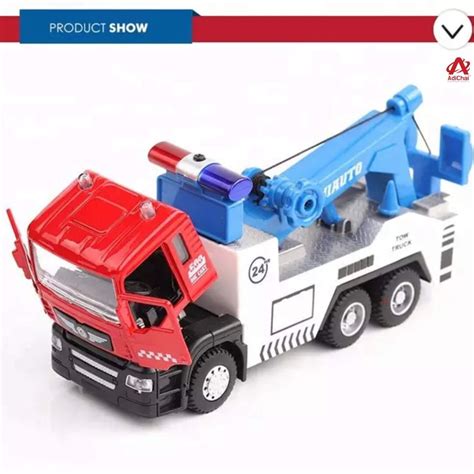 Heavy Metal Pull Back Tow Truck Vehicles Crane Toy at Rs 1 ...