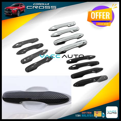 Toyota Corolla Cross Xg Door Handle Protector Chrome Carbon