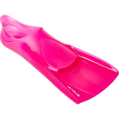 Silifins Short Swim Fins 500 Pink Nabaiji