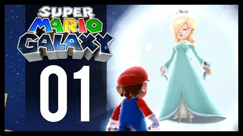 Super Mario Galaxy Gameplay Part 1 Rosalina Wii Lets Play Youtube