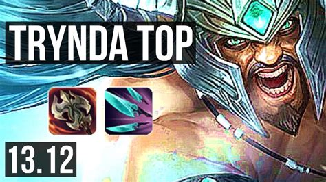 Tryndamere Vs Renekton Top 25m Mastery 1124 400 Games Kr