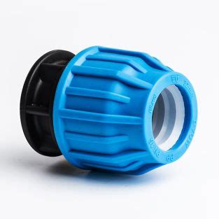 MDPE Compression Fitting Plain End Cap