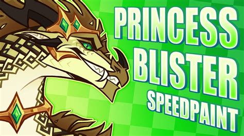 Princess Blister Wof Headshot A Day Speedpaint Youtube