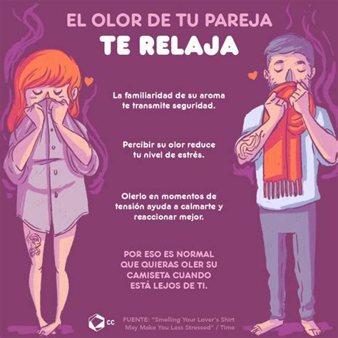 El Olor De Tu Pareja Te Relaja Cultura Colectiva Relacion De Pareja