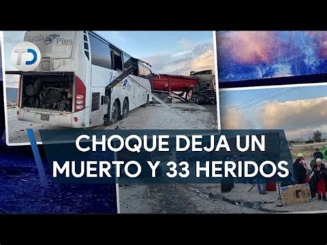 Choque Entre Autob S Y Tr Iler Deja Un Muerto Y Heridos En La