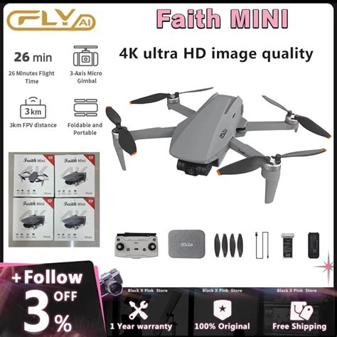 CFLY Faith MINI Faith Mini2 Drone 4K 3 Axis Gimbal Professional Camera