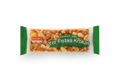 Yer Fıstıklı Krokan Bar 25 g Makbul Fiyatı ile Makbul de